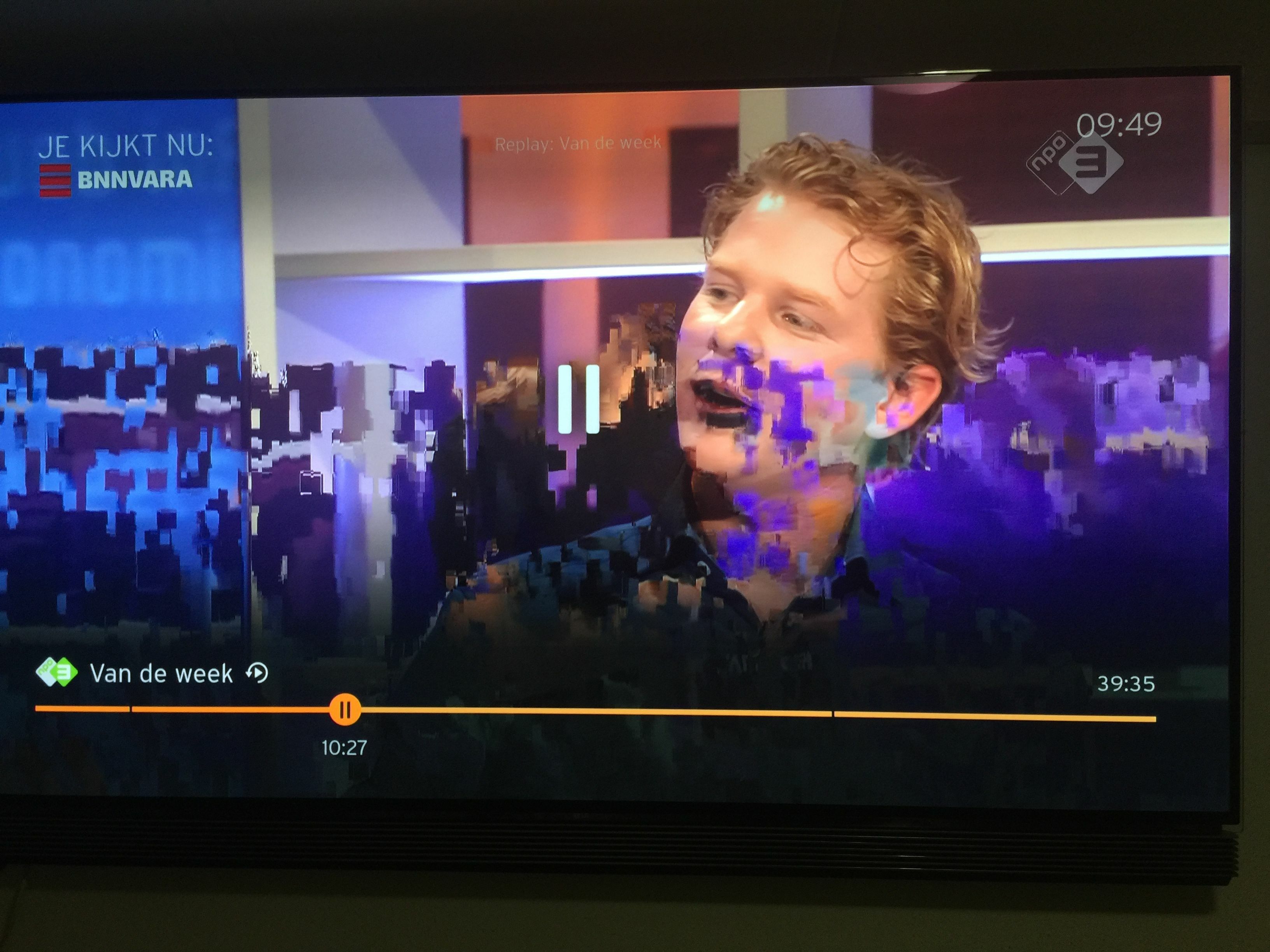 Blokken in beeld bij opnames met